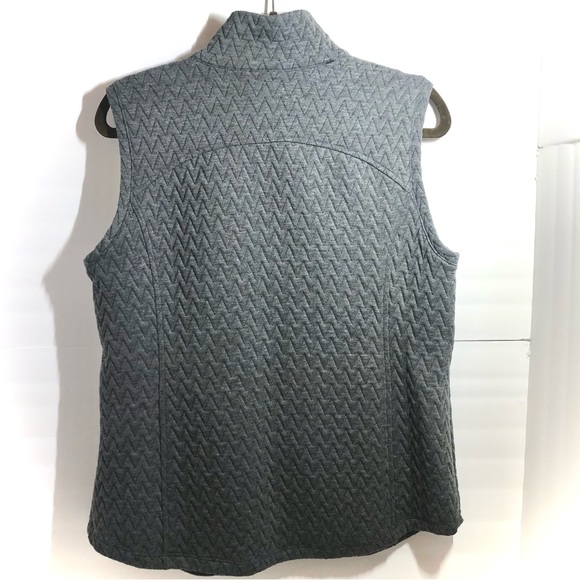 Ruby Rd Zigzag Quilted Vest - Picture 2 of 2